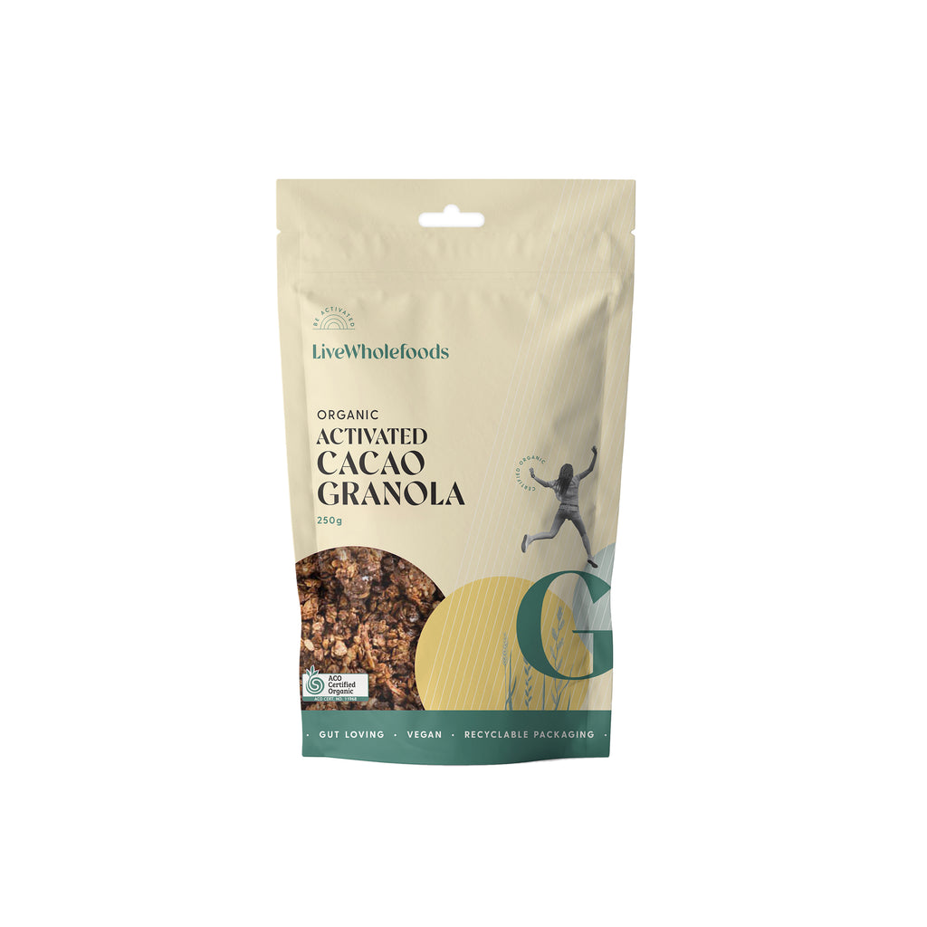 Organic Activated Cacao Granola 250g