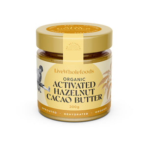 Organic Activated Hazelnut Cacao Butter 200g
