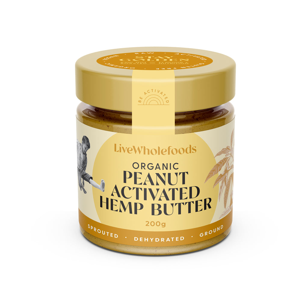 Organic Activated Peanut Hemp Butter 200g