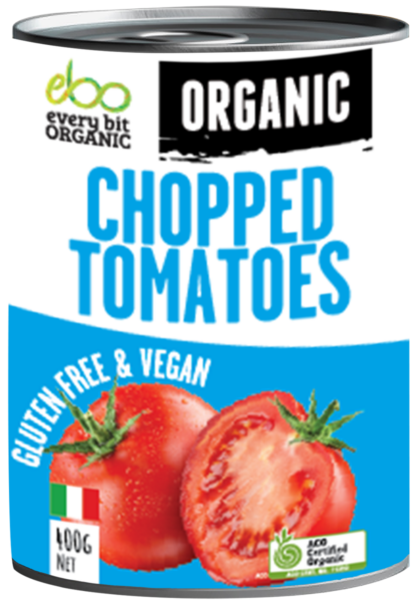 Organic Chopped Tomatoes 400g Every Bit Organic