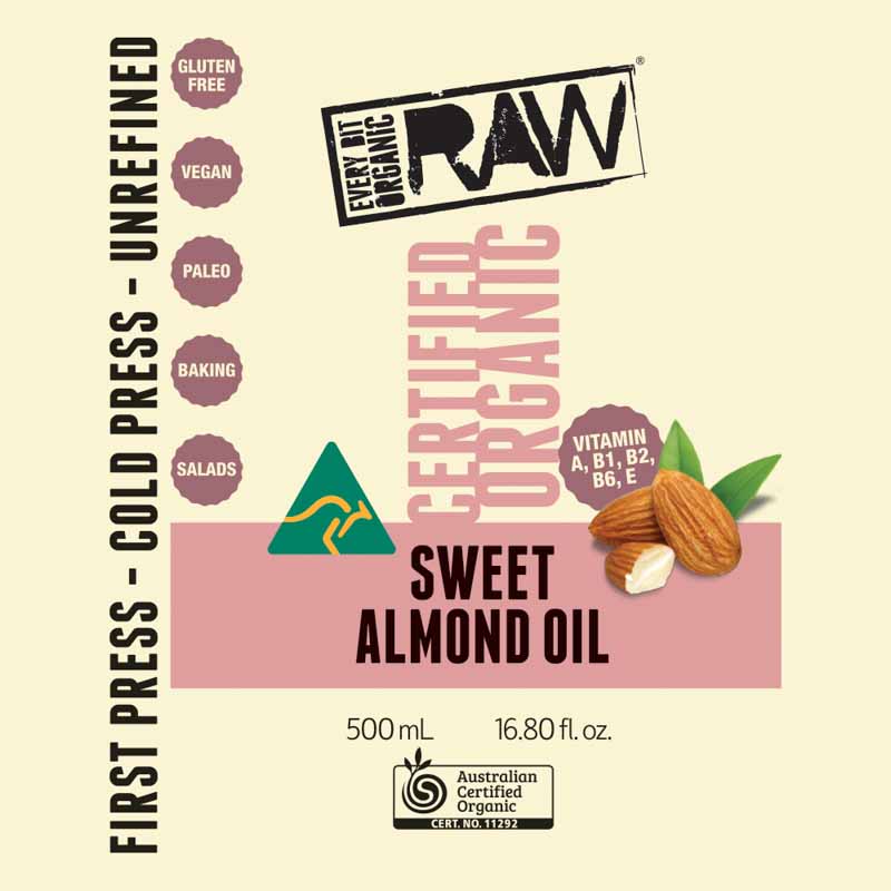 Sweet Almond Oil 250ml / 500ml