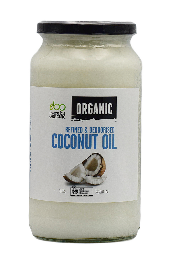 Refined Organic Coconut Oil 1L