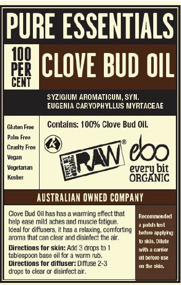 Clove Bud Oil 25m / 50ml