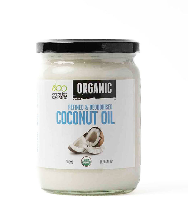 Refined Organic Coconut Oil 500ml