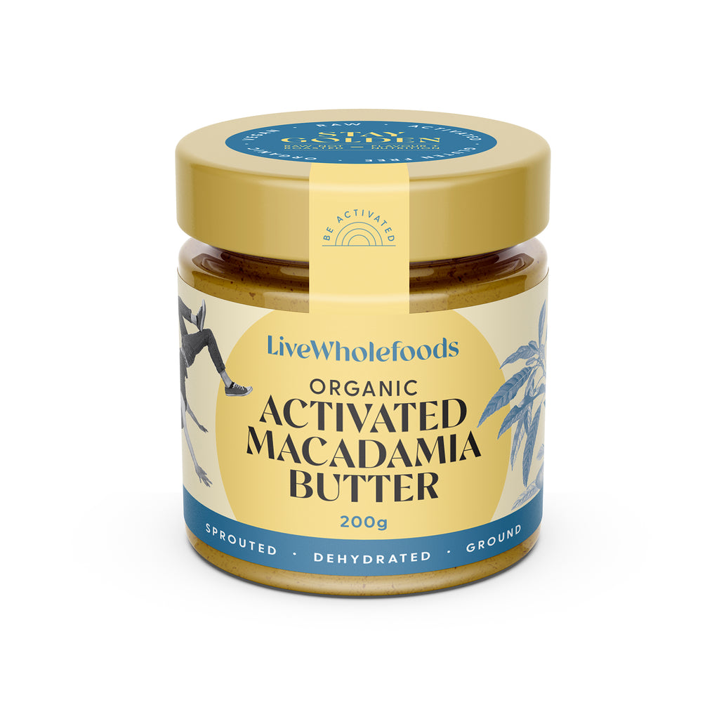 Organic Activated Macadamia Spread 200g