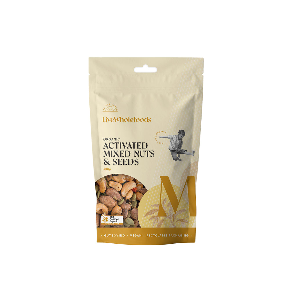 Organic Activated Mixed Nuts & Seeds
