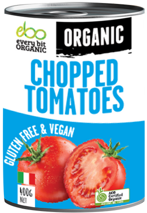 Organic Chopped Tomatoes 400g