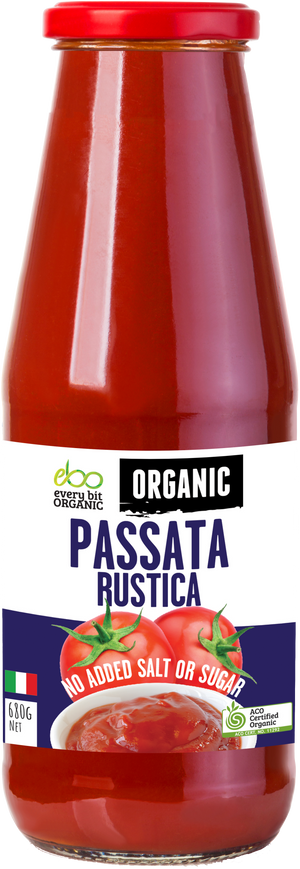 Organic Passata Rustica 680g