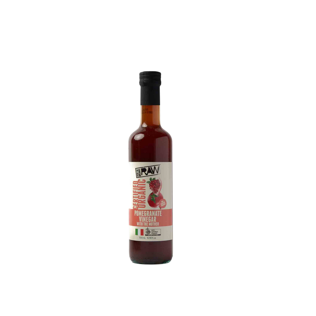 Organic Pomegranate Vinegar with the Mother 500ml  -  RAW215