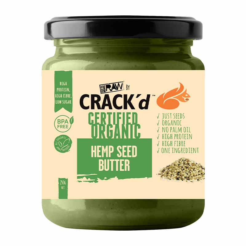 Crack'd Hemp Seed Butter 250g