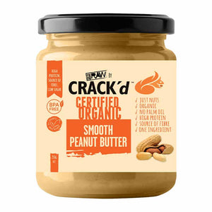 Crack'd Smooth Peanut Butter 250g