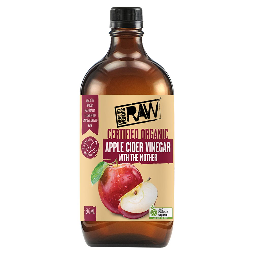 EBO RAW Apple Cider Vinegar with the Mother 500ml - RAW79