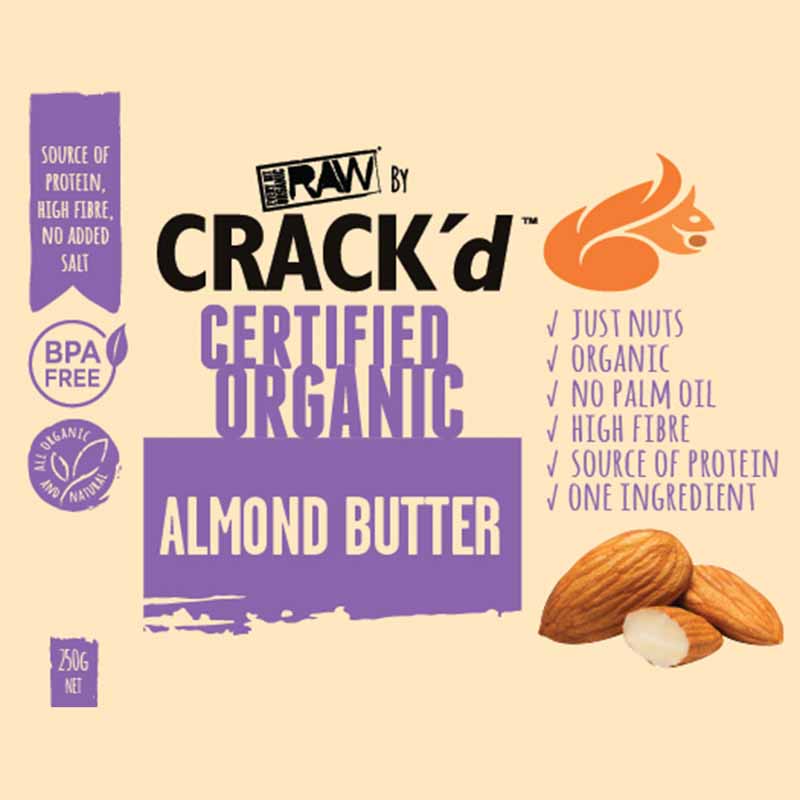 Crack'd Almond Butter 250g