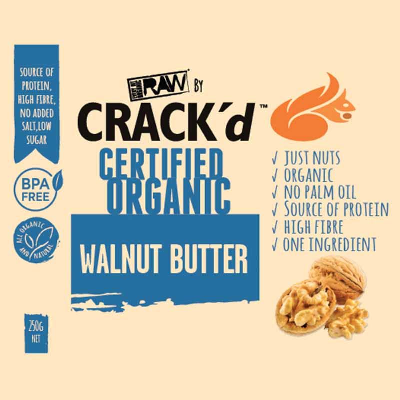 Crack'd Walnut Butter 250g
