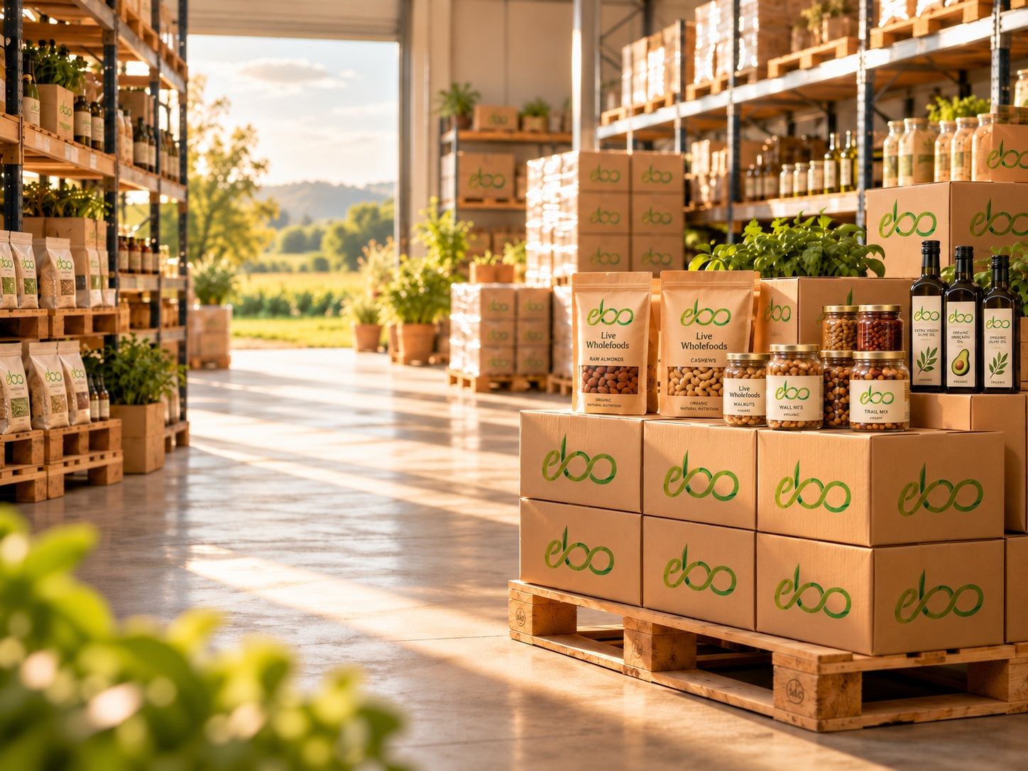 Every Bit Organic products prepared for wholesale supply